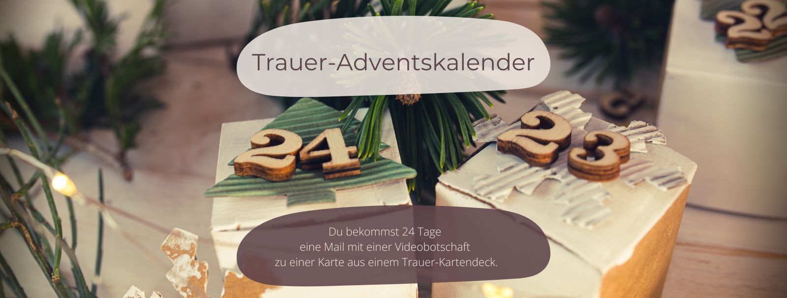 Adventskalender Trauer